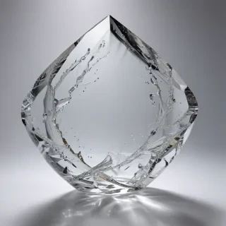sparkling transparent