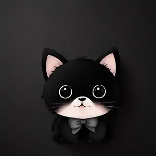 cute black iphone wallpaper