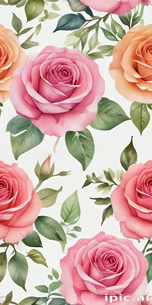 watercolor roses png