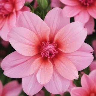 pink flower background