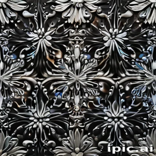 black with white pattern