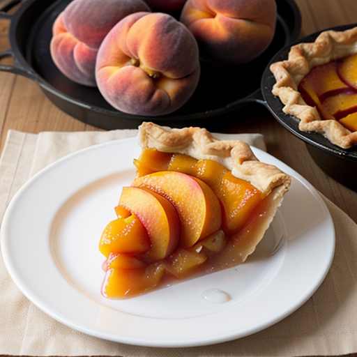 recipe peach pie canned peaches