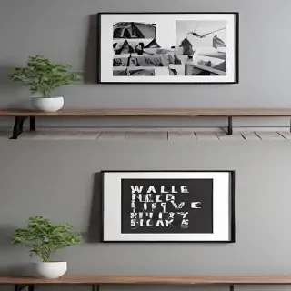 gallery wall mockup