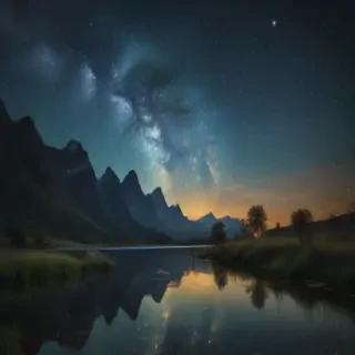 starry night wallpaper