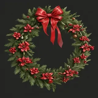 christmas wreath png