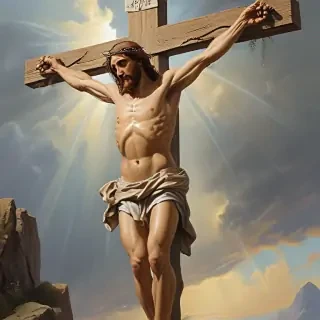 jesus on the cross pictures