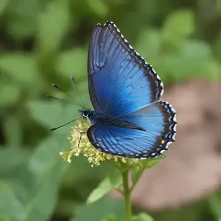 blue butterfly