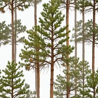pine tree transparent