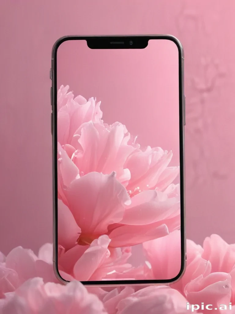 pink aesthetic phone wallpaper