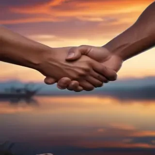 shaking hands png