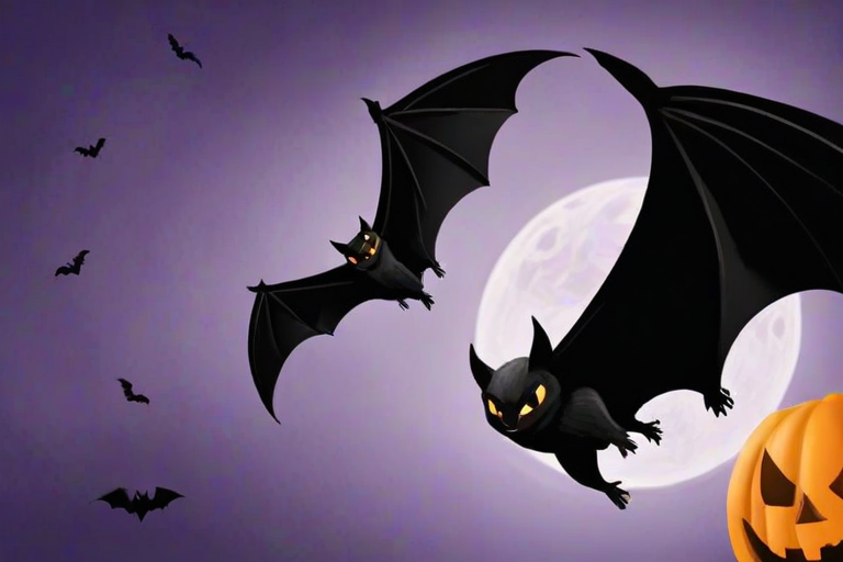 images of halloween bats