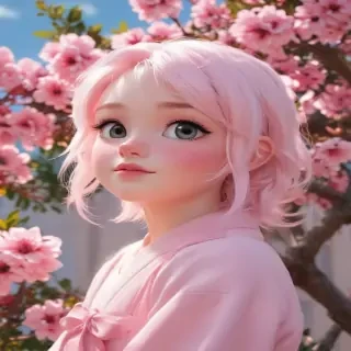 cute pink backround