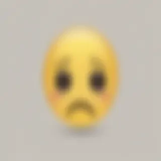 sad emoji transparent