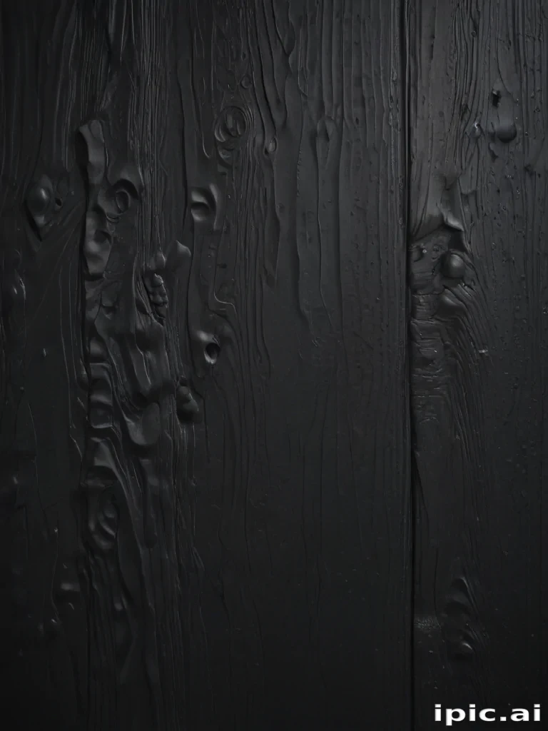 black wood background