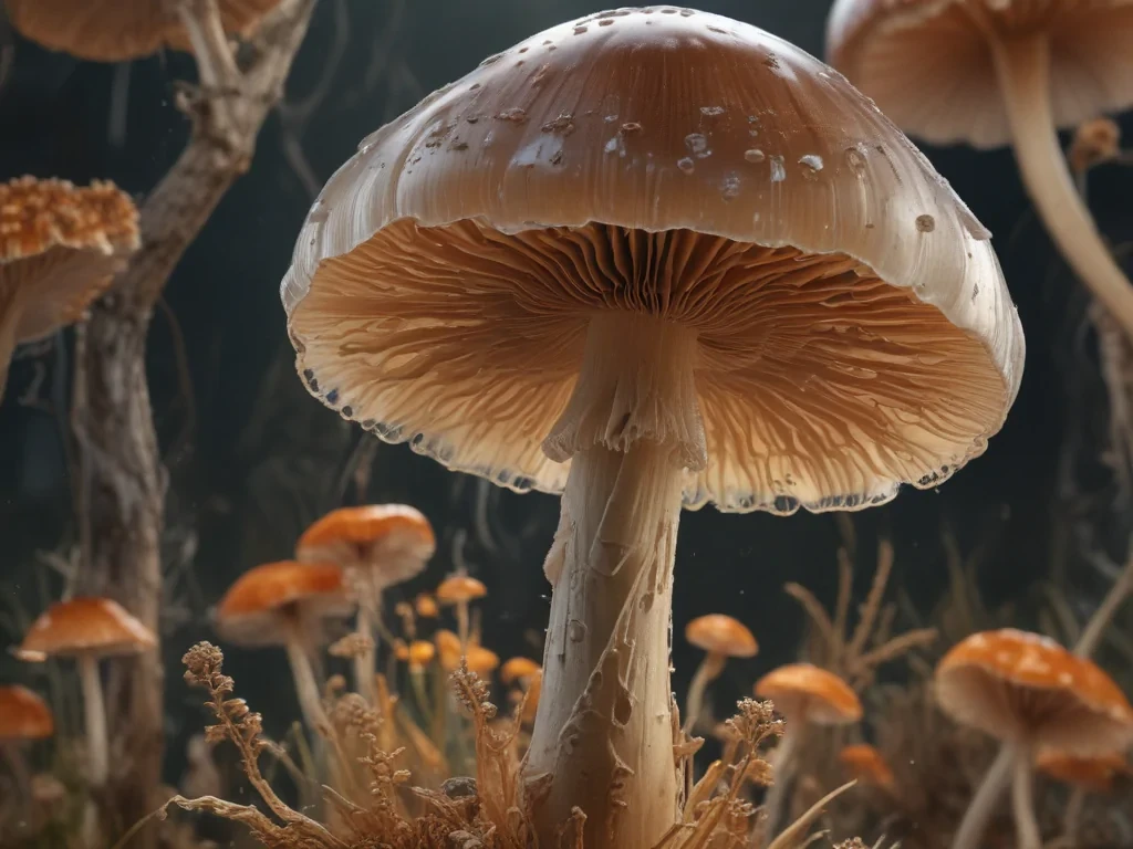 mushroom transparent
