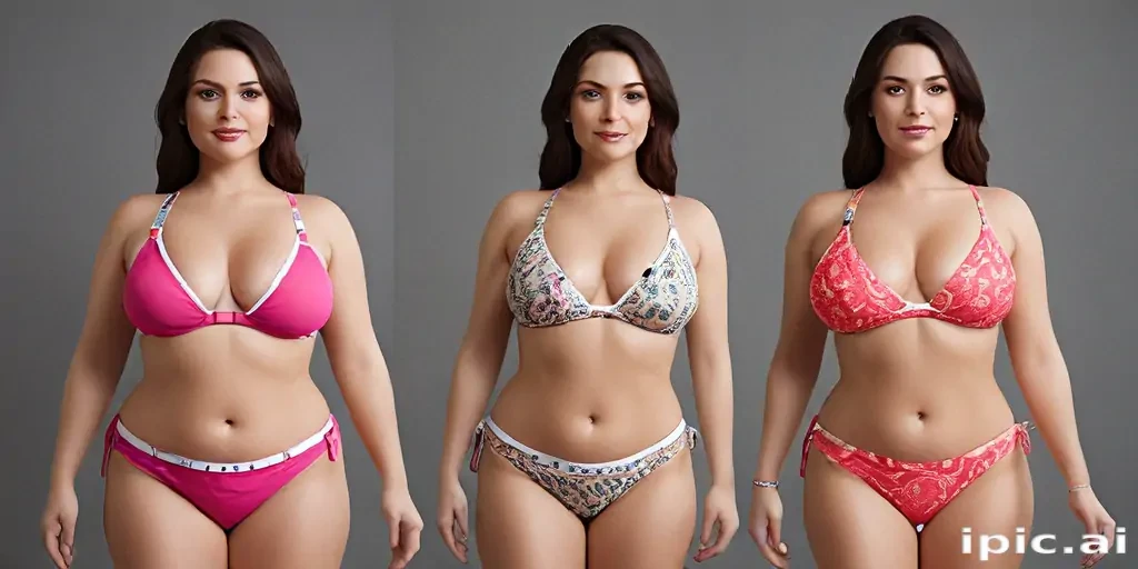 ai curvy bikini
