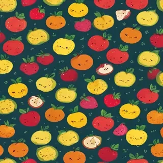cute fruit backgrounds