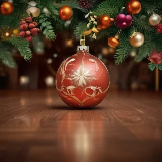 aesthetic christmas background