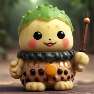 cute boba wallpaper