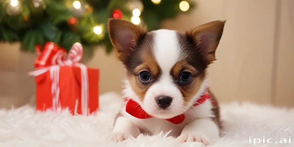 christmas puppy desktop backgrounds