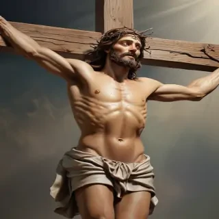image of jesus on the cross