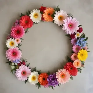 flower circle