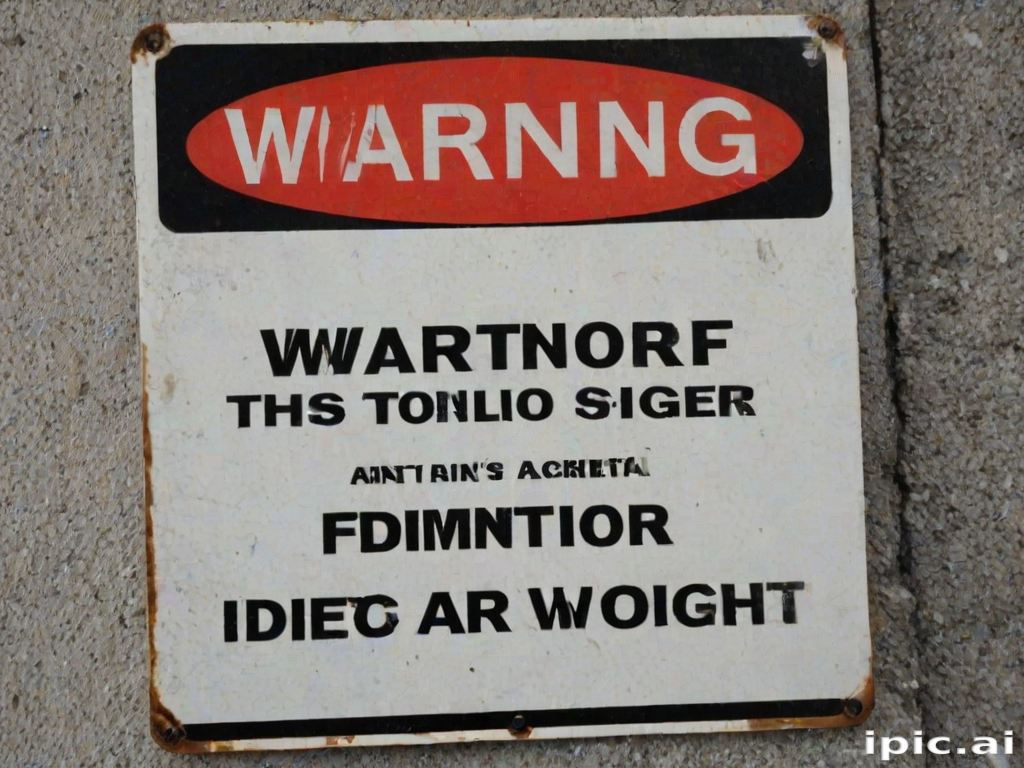 warning sign