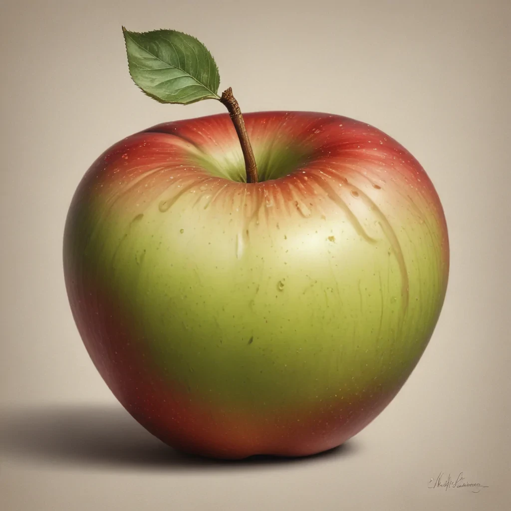 apple drawings