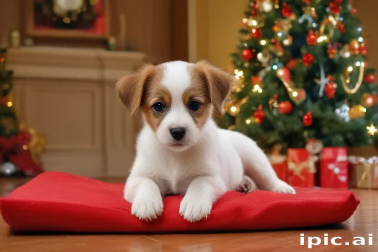 christmas puppy backgrounds