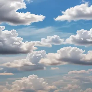 clouds with transparent background