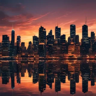 background skyline