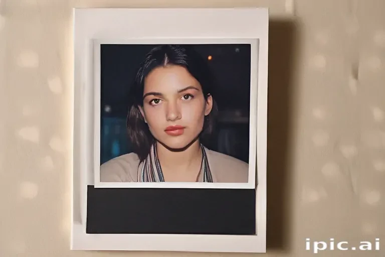 aesthetic polaroid frame