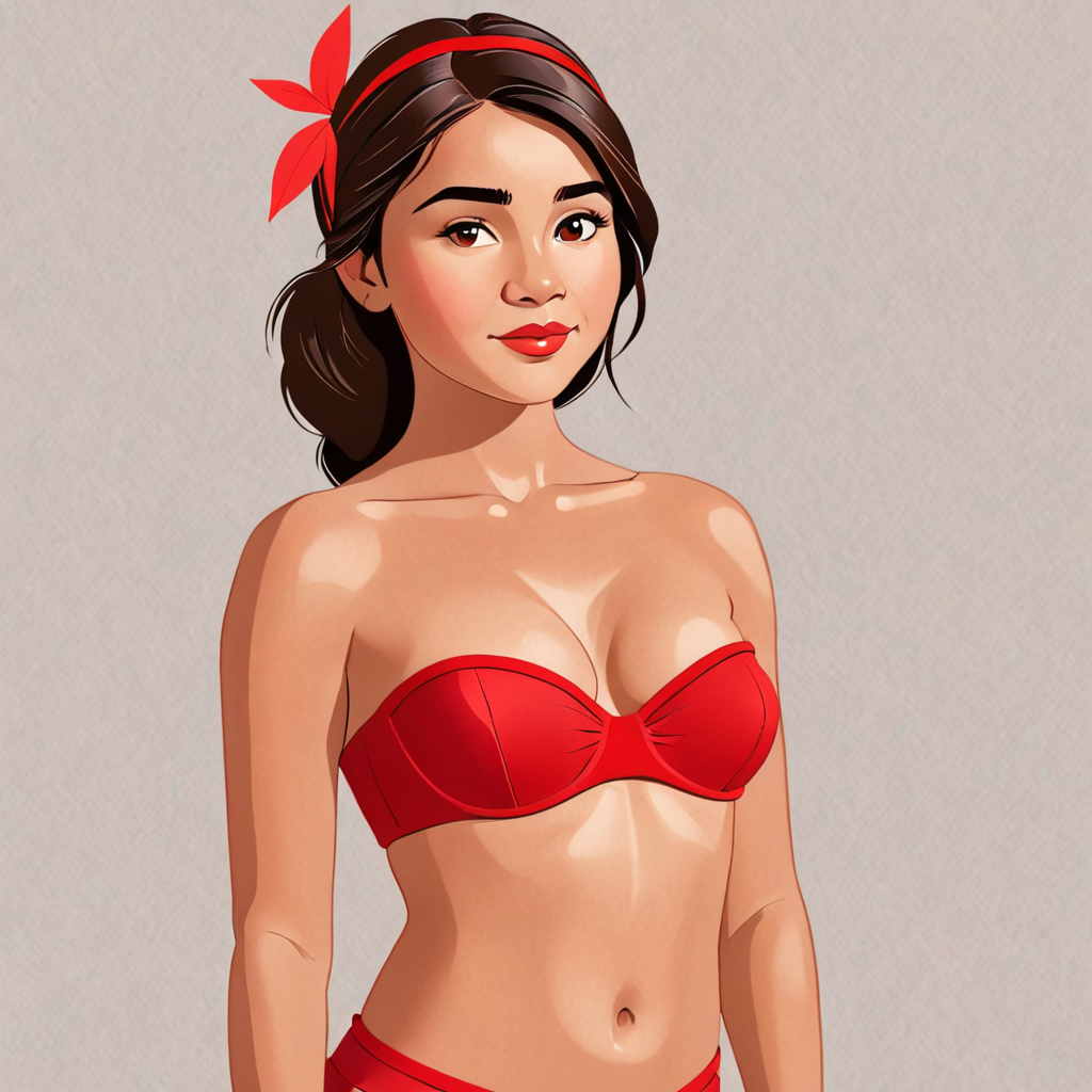 Women's red bra transparent background PNG clipart