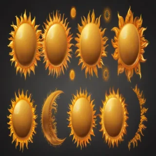sun clip art transparent background