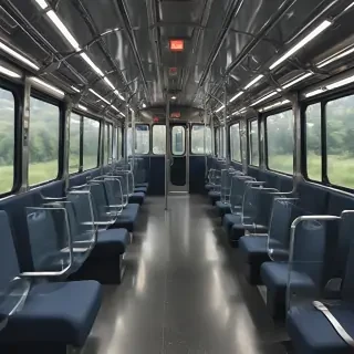 train transparent