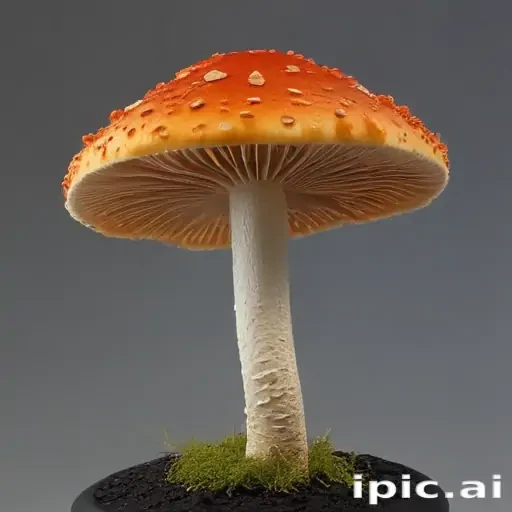 thin stemmed mushroom