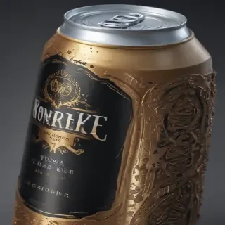 beer can mockup