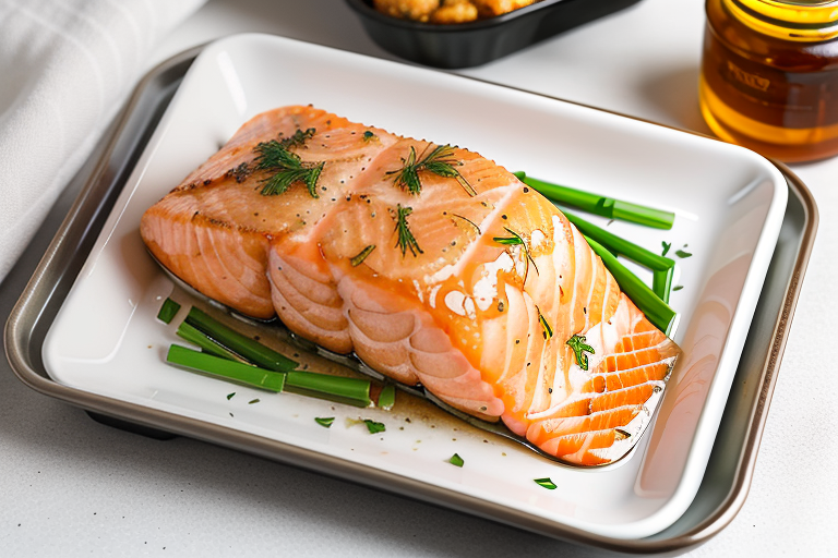 air fryer honey garlic salmon