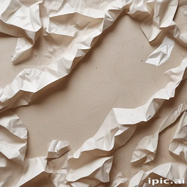 crumpled paper overlay