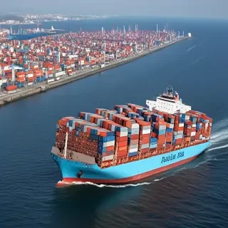 container ship