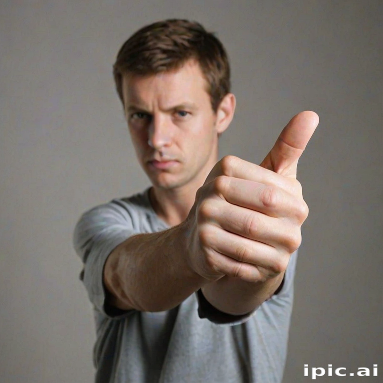 thumbs down