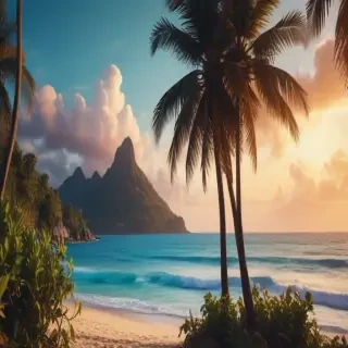 tropical iphone wallpaper