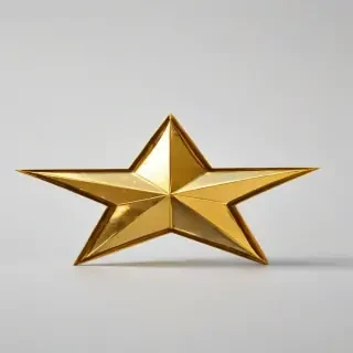 golden star transparent