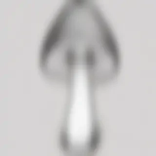 mushroom clipart black and white