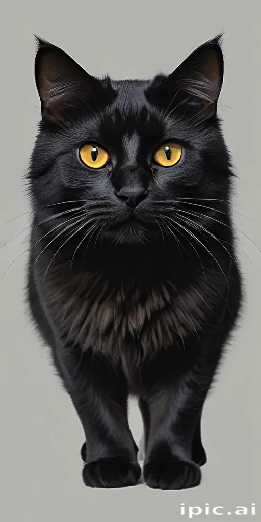 cat black png