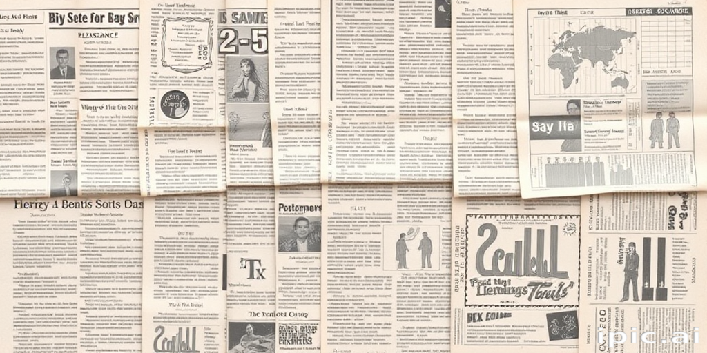 newspaper paper background