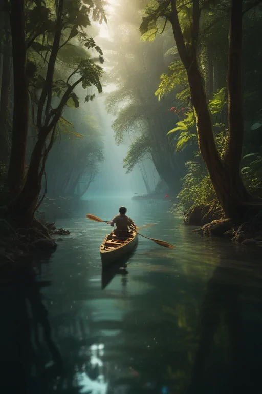 canoeing png