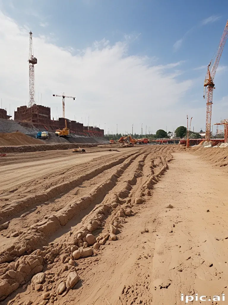 construction site background