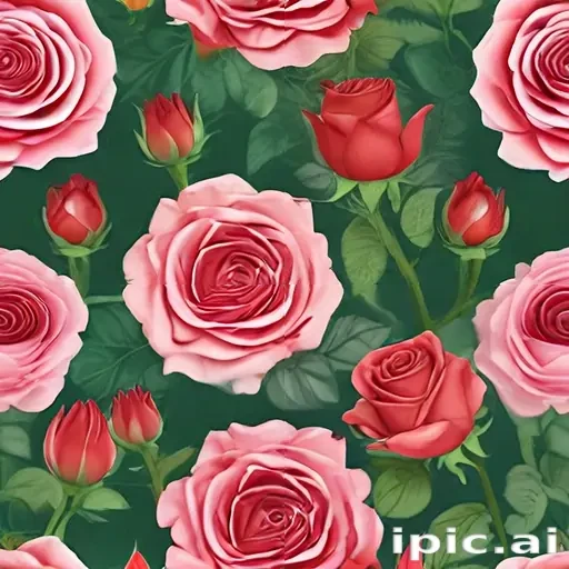 rose border