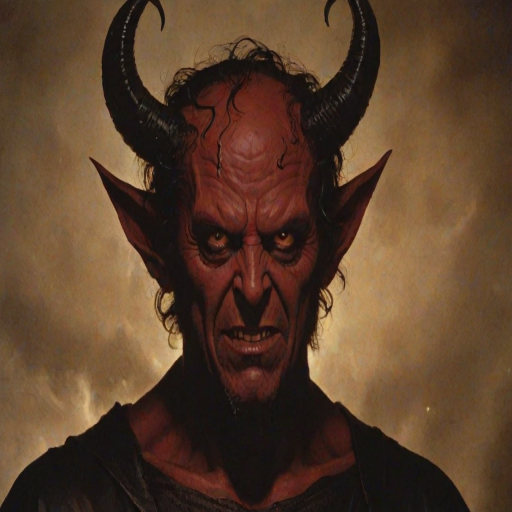 photo of satan